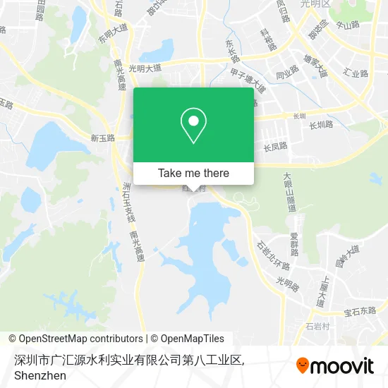 深圳市广汇源水利实业有限公司第八工业区 map
