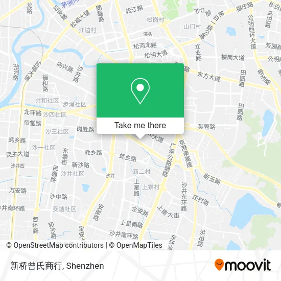 新桥曾氏商行 map