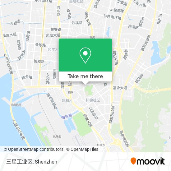 三星工业区 map