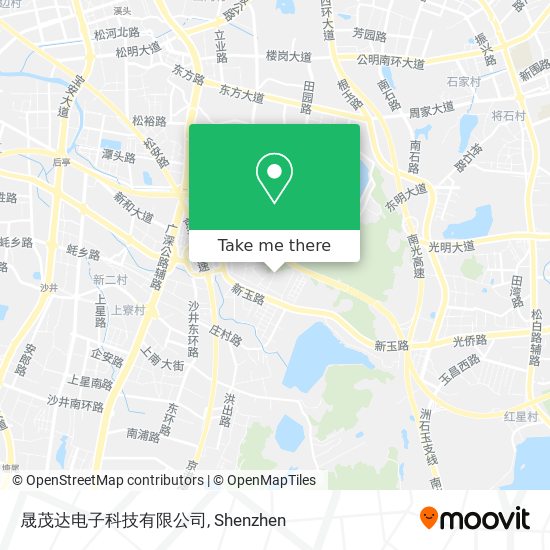 晟茂达电子科技有限公司 map