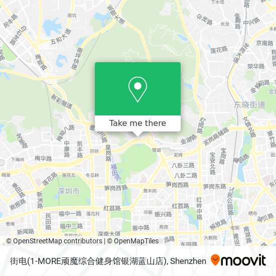 街电(1-MORE顽魔综合健身馆银湖蓝山店) map