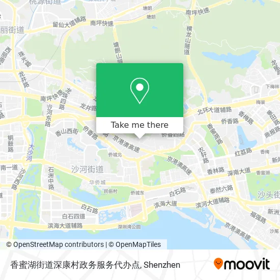 香蜜湖街道深康村政务服务代办点 map