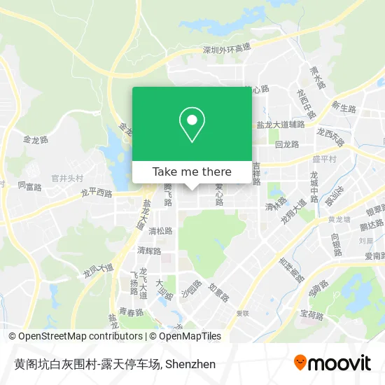 黄阁坑白灰围村-露天停车场 map