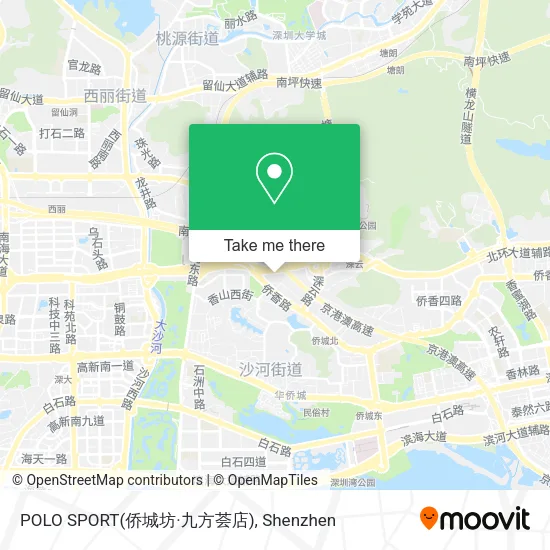 POLO SPORT(侨城坊·九方荟店) map