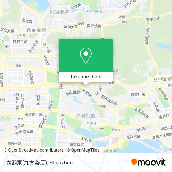 泰熙家(九方荟店) map