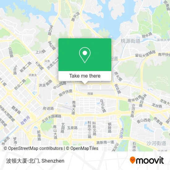 波顿大厦-北门 map