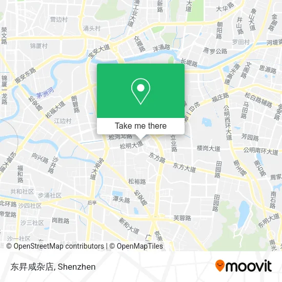 东昇咸杂店 map