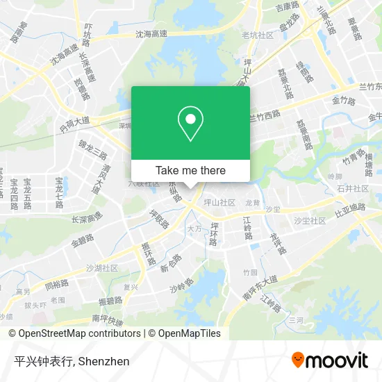 平兴钟表行 map