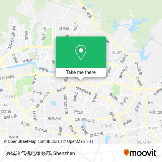 兴城冷气机电维修部 map