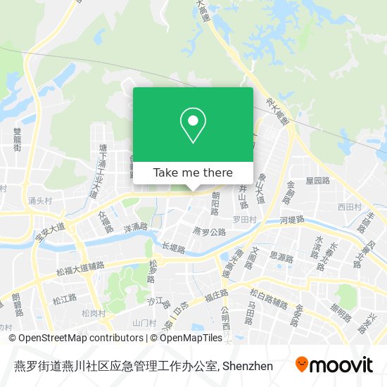 燕罗街道燕川社区应急管理工作办公室 map