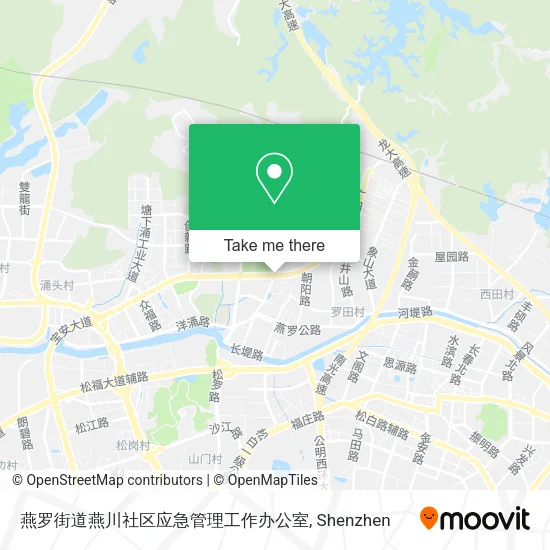 燕罗街道燕川社区应急管理工作办公室 map