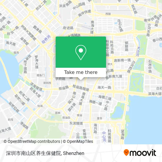 深圳市南山区养生保健院 map