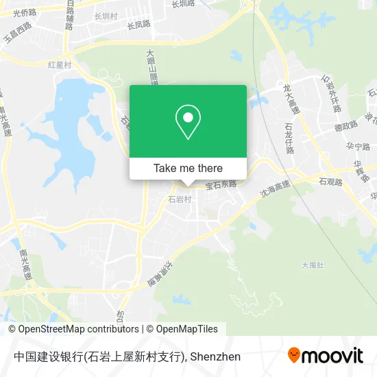 中国建设银行(石岩上屋新村支行) map