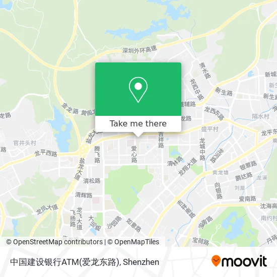 中国建设银行ATM(爱龙东路) map