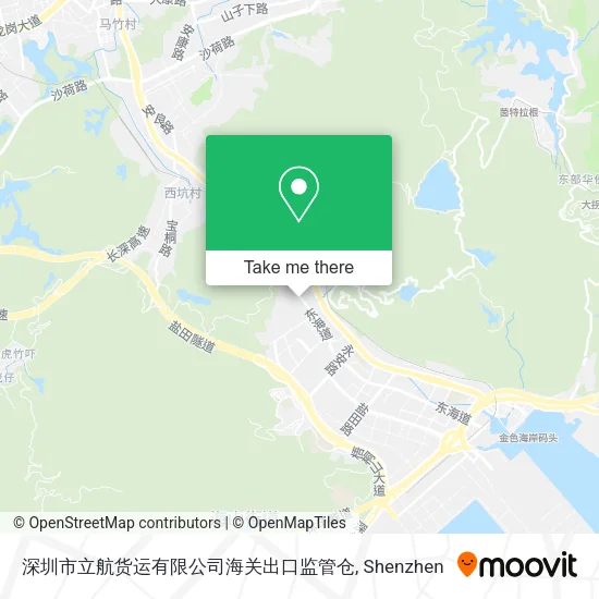 深圳市立航货运有限公司海关出口监管仓 map