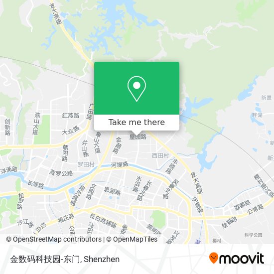 金数码科技园-东门 map