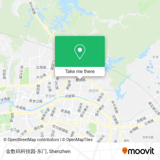 金数码科技园-东门 map