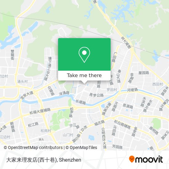 大家来理发店(西十巷) map