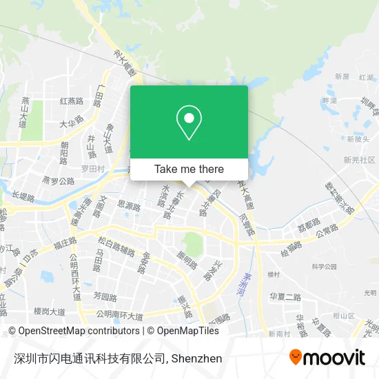 深圳市闪电通讯科技有限公司 map