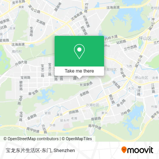 宝龙东片生活区-东门 map
