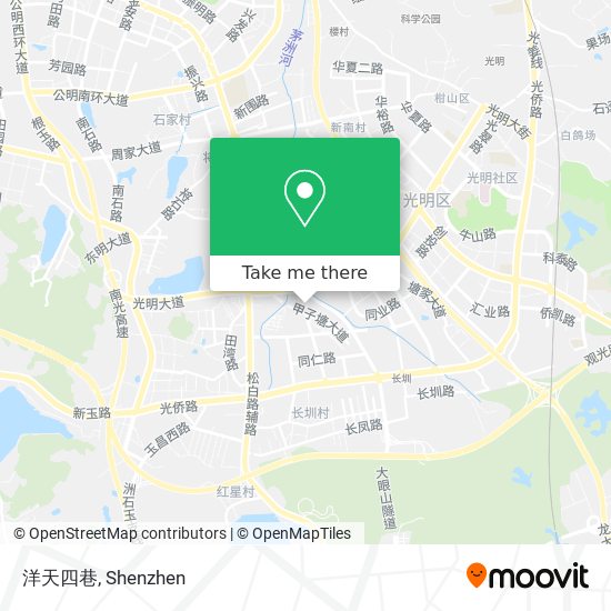 洋天四巷 map