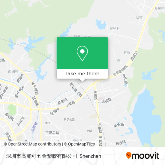 深圳市高能可五金塑胶有限公司 map