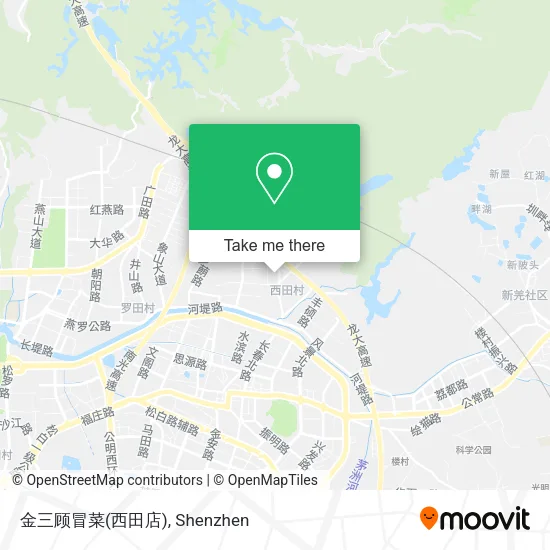 金三顾冒菜(西田店) map