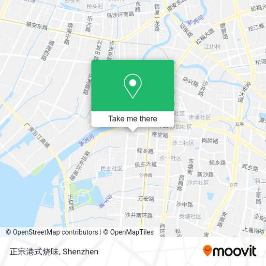 正宗港式烧味 map