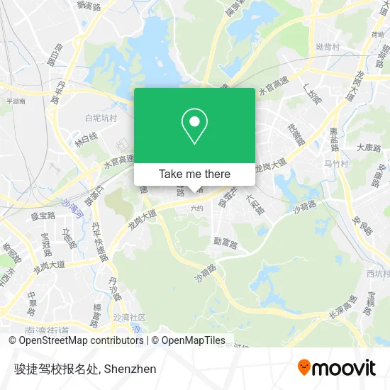 骏捷驾校报名处 map