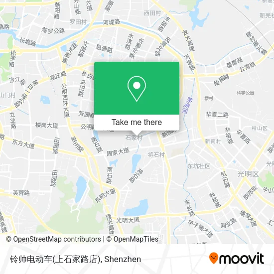 铃帅电动车(上石家路店) map