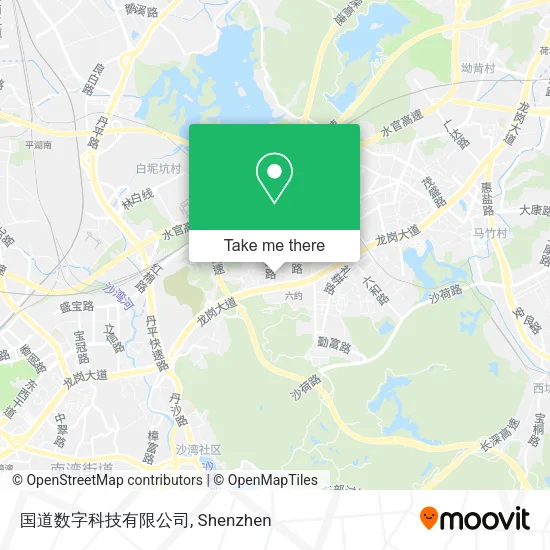 国道数字科技有限公司 map