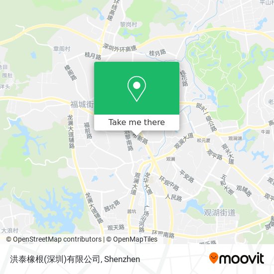 洪泰橡根(深圳)有限公司 map