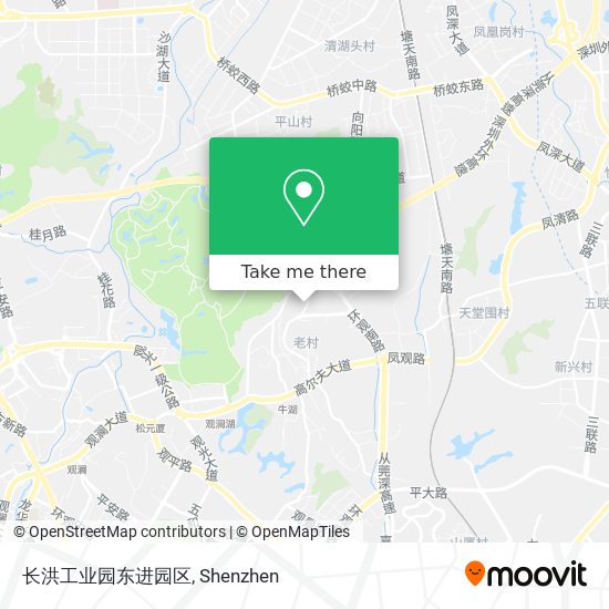 长洪工业园东进园区 map