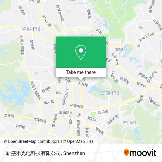 新盛禾光电科技有限公司 map