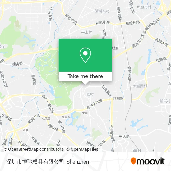 深圳市博驰模具有限公司 map