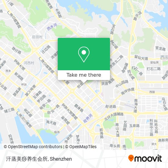 汗蒸美痧养生会所 map