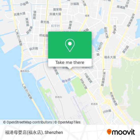 福港母婴店(福永店) map