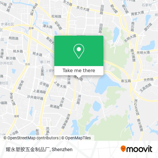 耀永塑胶五金制品厂 map