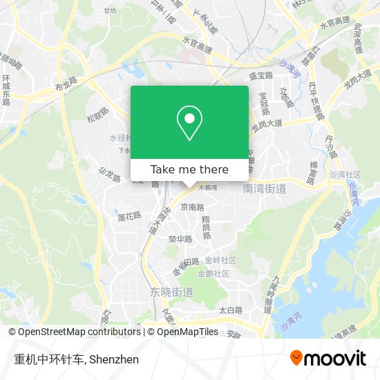 重机中环针车 map