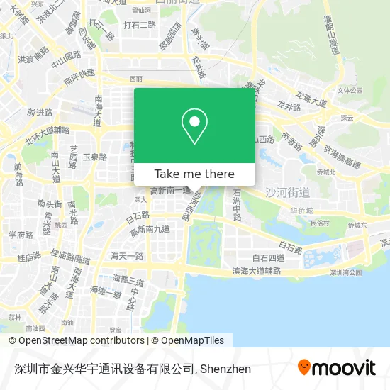 深圳市金兴华宇通讯设备有限公司 map