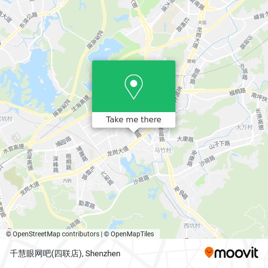 千慧眼网吧(四联店) map