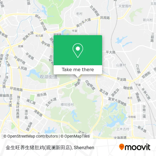 金生旺养生猪肚鸡(观澜新田店) map