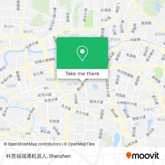 科慧福瑞通机器人 map