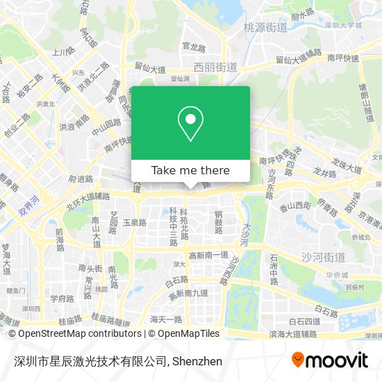 深圳市星辰激光技术有限公司 map