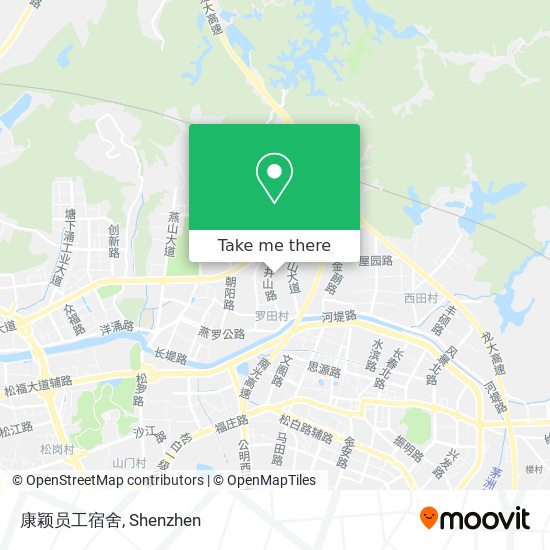 康颖员工宿舍 map