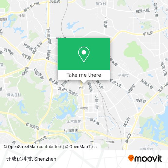开成亿科技 map