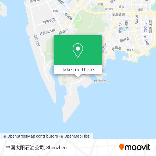 中国太阳石油公司 map