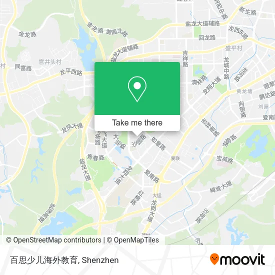 百思少儿海外教育 map