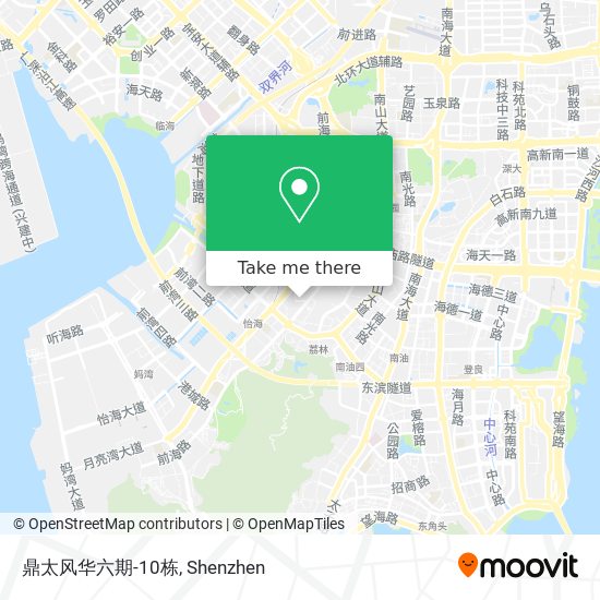 鼎太风华六期-10栋 map