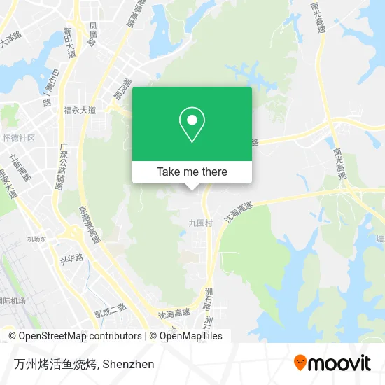 万州烤活鱼烧烤 map